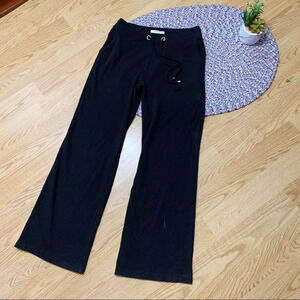 Liz Claiborne wide leg black women’s pants Sz S